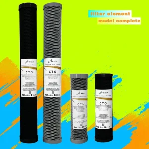 10 Inch 20 Inch CTO Activated Carbon Block Filter Cartridge for Home Water Filter