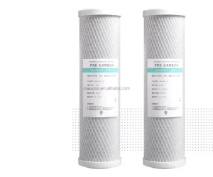 10-Inch 20-Inch Sintered Activated Carbon Block RO Water Filter for Household, Outdoor, Car and RV Use