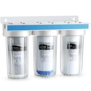 10-Inch 3-Stage Alkaline Water Filter System with Ultrafiltration Membrane