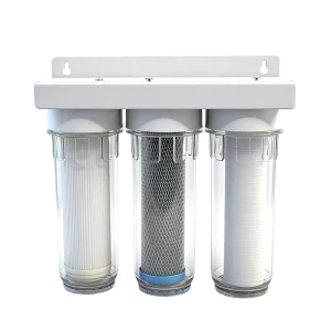 10 Inch 3 Stage Wall-mounted Water Filter Eco-friendly Whole House Ultrafiltration Water Purifier for Residential Commercial