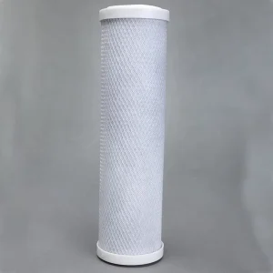 10 Inch 5 Micron CTO Activated Carbon Block Filter Cartridge DOE for RO Pre-Filtration