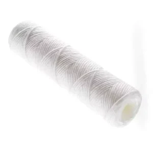 10 Inch 5 Micron String Wound Whole House Replacement Water Filter Cartridge