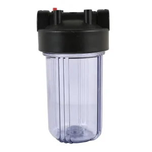 10 Inch Big Transparent Filter Housing 3/4” 1″ 1.5″ Whole House Central Pipeline Pre-filter Large Flow Filter Housing