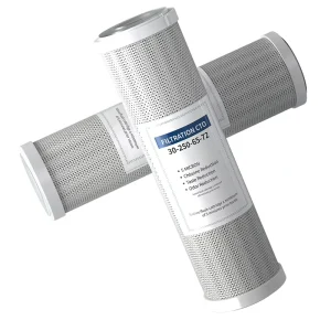 10 Inch Carbon Block Domestic Water Filter Cartridge for Household Water Purification