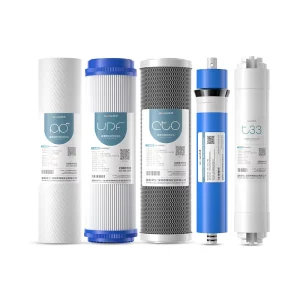 10 Inch Coconut Activated Carbon Block Filter Cartridge, Grade 5 PP Material for Hotel Reverse Osmosis Water Purifier