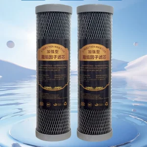 10-Inch Coconut Shell Activated Carbon Anti-Scale High-Flow Whole-House Water Filter Cartridge