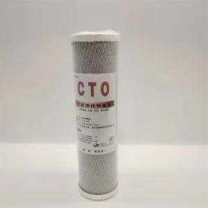 10 Inch Household Prefilter Coal Coconut Activated Carbon CTO PP Sediment Water Filter Cartridge Set for Drinking Water
