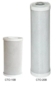 10 Inch Jumbo CTO Carbon Block Water Filter Cartridge for Household or Hotel Reverse Osmosis