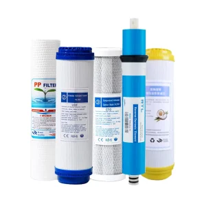 10 Inch PP Activated Carbon Block Water Filter Cartridge 5 Micron CTO 100 GPD RO System Household RV Use