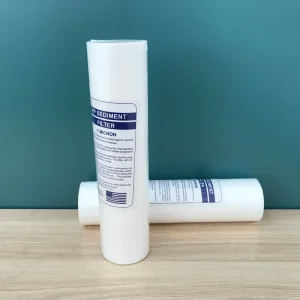 10 Inch PP Filter Cartridge 1 Micron Water Purifier Replacement Polypropylene