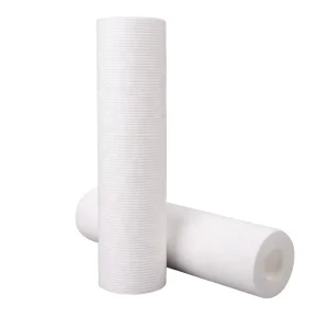 10 Inch PP Sediment Filter Element for Household Reverse Osmosis Water Purifier Electric Powered for Drinking Water Filtering