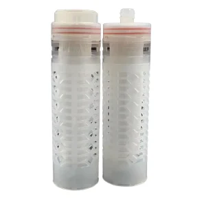 10 Inch PVDF Ultrafiltration Membrane Filter Element 0.01 Micron Eco-Friendly Flat Pressure Socket Household Water Purifier