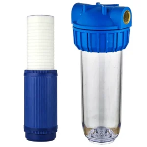 10 Inch Portable Activated Carbon Under Sink Ionizer Filter for Whole House Water Filtration Outdoor and Car Use
