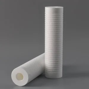 10 Inch Pp Melt Blown Filter Cartridge Sediment Deep Grooved Surface Filter Element for Industrial Water Treatment
