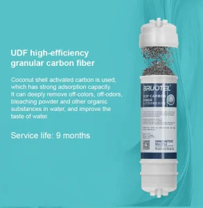 10 Inch Quick Disconnect Inline Carbon Pp Filter Full Set Cto Gac Uf T33 Replacement Cartridge Household Use Highly