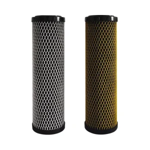 10 Inch Reverse Osmosis Activated Carbon Block CTO Water Filter Cartridge, 50 GPD, Household and Commercial Use