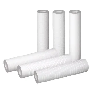 10 Inch Spun Melt Blown Sediment PP Replacement Filters Cartridges with 1 and 5 Micron (Professional Non standard Production)