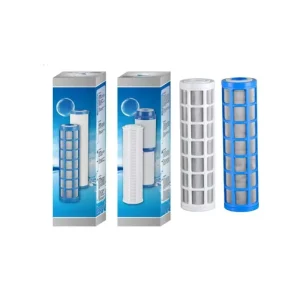 10 Inch Stainless Steel Mesh Filter Cartridge 40 Micron Washable Reusable for Pre Filtration