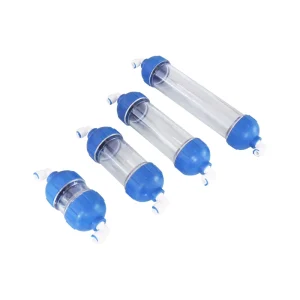 10-Inch T33 Transparent Inline Water Filter Cartridge Housing