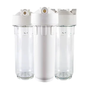 10 Inch Transparent Filter Housing Plastic Housing for Water Treatment System Filter Water Bottle
