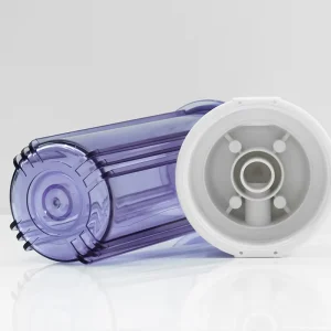 10 Inch Transparent Plastic Filter Housing for Large-Flow Whole House Water Treatment System