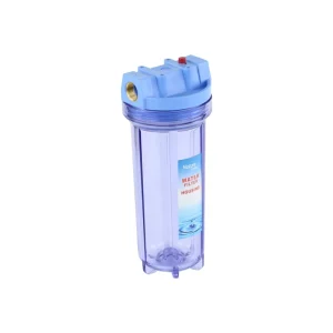 10 Inch Water Filter Cartridge Housing with Air Release Button and Plastic Bracket