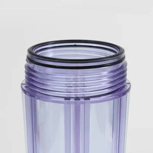 10 Inch Water Filter Housing Transparent White Purple Reverse Osmosis Filter Housing