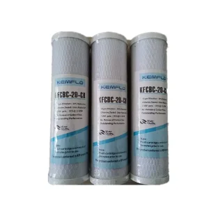 10 Inch and 20 Inch Sintered Carbon Block CTO Water Filter Cartridge for RO Water Purifiers