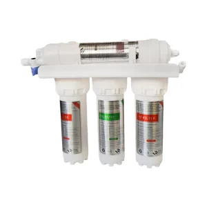 10” Korean Activated Carbon Manual Water Filter Parts with 5-Stage Filtration 12-Month Filter Life Display for Household Use