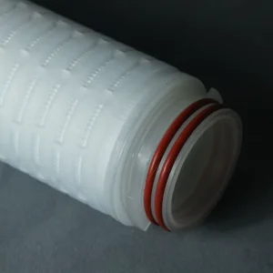 10 Micron 10 Inch PP Pleated Two End Open Water Sediment Filters Pleated Element Filter Cartridge