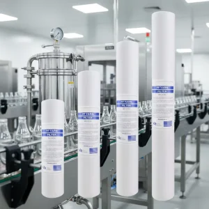10 Micron High Interception PP Melt Blown Filter Cartridge for Industrial Water Treatment