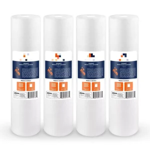10-Pack 1-Micron 20 x 4.5-Inch Sediment Water Filter Cartridges