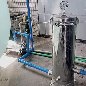 10-Ton Stainless Steel Water Prefilter House Water Filter Outdoor Water Filter Hot and Cold Sediment Filter
