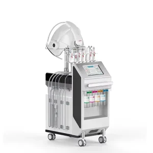 10 in 1 Space Oxyen Facial Skin Softening Ocytes Souble Water Cleaning with Photon Light Beauty Machine