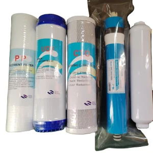 10-inch Household Filter Cartridges 5-7 Stage RO Water Purification Filter Cartridges PP/CTO/RO/UDF Filter Cartridges