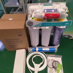 100 GPD 7-Stage Electric Alkaline RO Water Purifier Reverse Osmosis Filter System for Home and Hotel Use