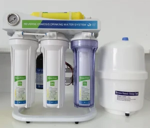 100 GPD Electric Manual Home 7-Stage Under-Sink Reverse Osmosis Water Purifier Filter System
