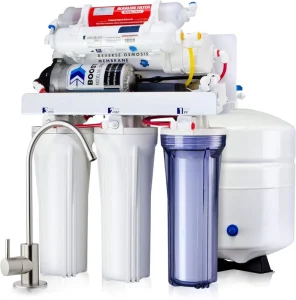 100 GPD Undersink Household 6 Stages Mineral Filter RO Reverse Osmosis Water Filter System for Home Use
