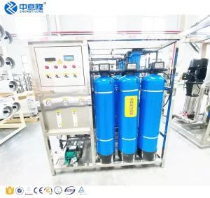 1000/1500/2000 LPH Reverse Osmosis Water Treatment System with UV and Mineral Filter
