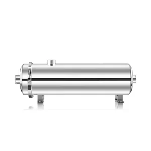 1000-20000L/H Washable PVDF Ultrafiltration Whole House Filter 0.01 Micron Stainless Steel UF Water Purifier