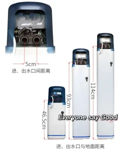 1000 L Automatic Household Water Softener System for Hard Water