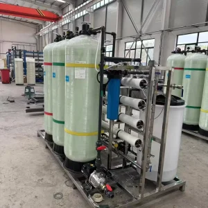 1000 LPH, 2000 LPH, and 5000 LPH Reverse Osmosis Water Treatment Plant with Pump