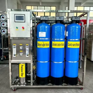 1000 LPH 2000LPH Sand Filter Carbon Filter Softener Pretreatment 4040 RO Membrane Water Treatment Plant for Drinking