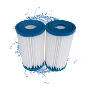 1000 LPH Capacity 1 HP PP Material US Plug Easy Installation 200 Micron Pleated Swimming Pool Hot Tub SPA Water Filter Cartridge