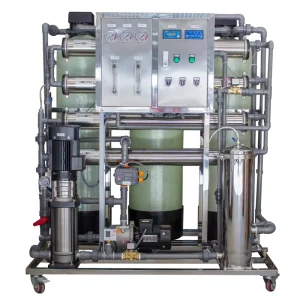 1000 LPH Medical Industrial Reverse Osmosis Water Purification and Pure Water Treatment Plant