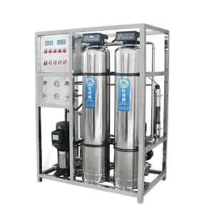 1000 LPH Stainless Steel Integrated RO Water System with 2-Stage Pre-Treatment for Food and Beverage Industry