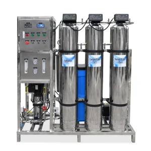 1000 LPH UF Water Machine Stainless Steel Water Treatment Machinery for Bottling with Pump Engine Dosing System
