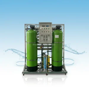 1000 Liters Per Hour Seawater Desalination RO Water Treatment Machinery with FRP Construction