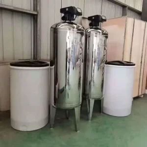 1000 Liters hour Automatic Manual Water Softener River Well Water Household and Commercial Softening System Equipment