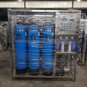 10000 L/h Industrial RO Water Treatment System 304 Stainless Steel PLC Automatic for Factory and Beverage Plant